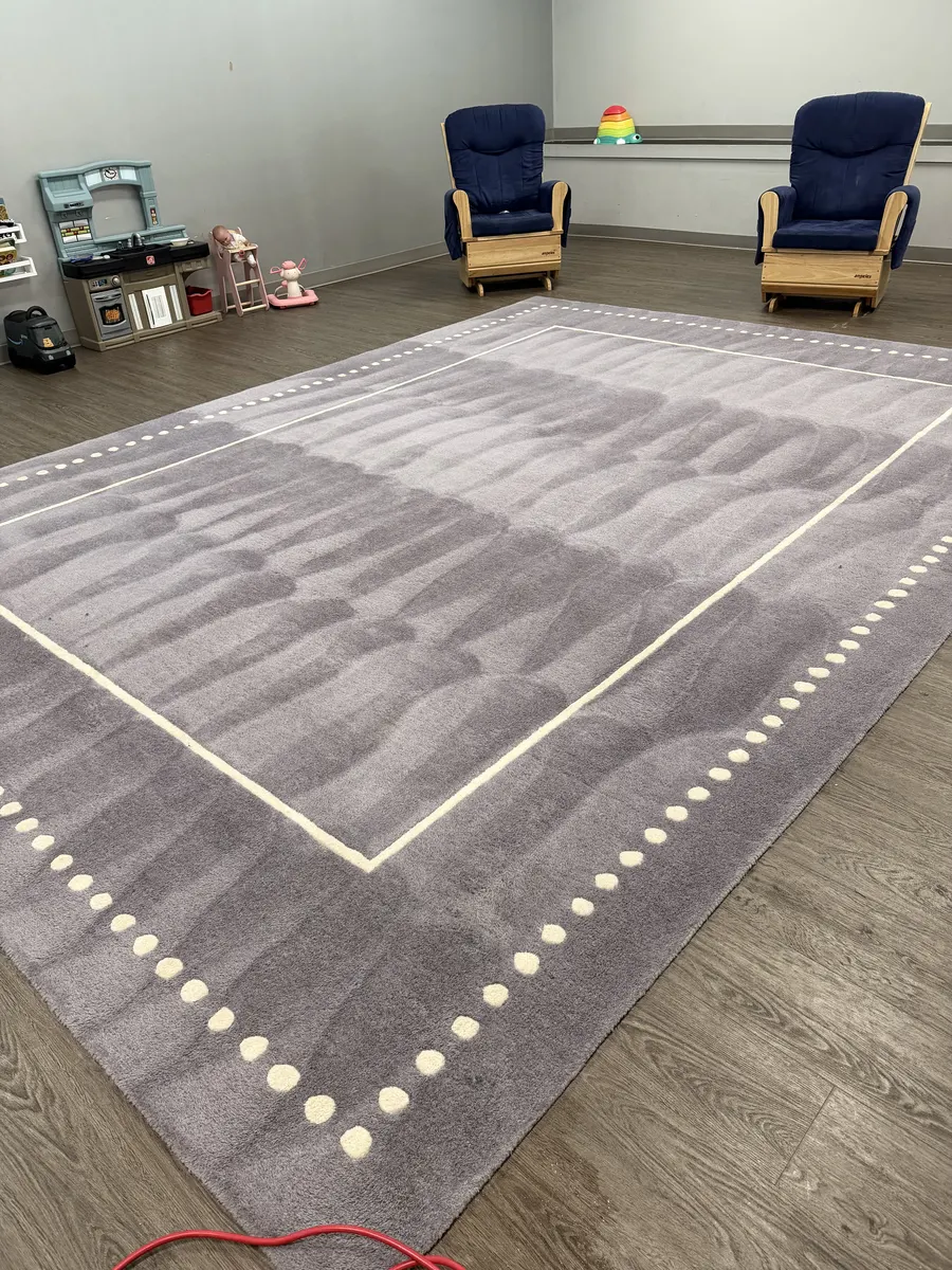 Finished carpet cleaning result in Bluffton, South Carolina
