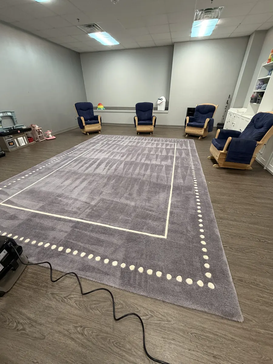 Finished carpet cleaning result in Bluffton, South Carolina